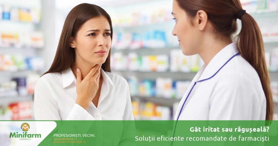 Gât iritat sau răgușeală – soluții eficiente recomandate de farmacist ...
