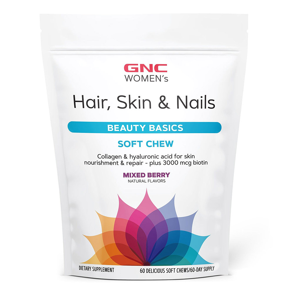 Women’s Formula pentru par, piele si unghii, 60 caramele, GNC
