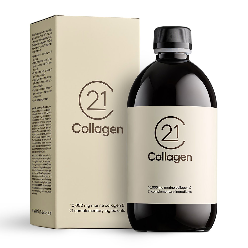 Supliment alimentar Colagen Marin Lichid Hidrolizat, 10000mg, 480ml, 21 Collagen