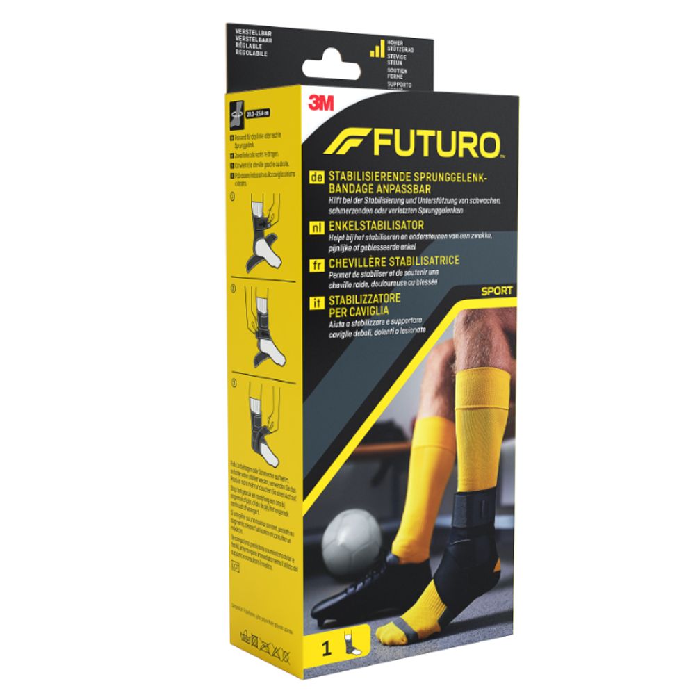 3M Futuro Sport Deluxe Glezniera cu Atele Laterale
