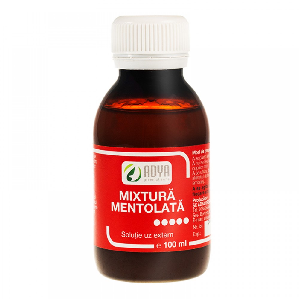 Mixtura Mentolata, 100 ml, Adya