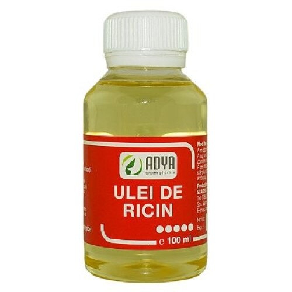 Ulei de Ricin, 100 ml, Adya