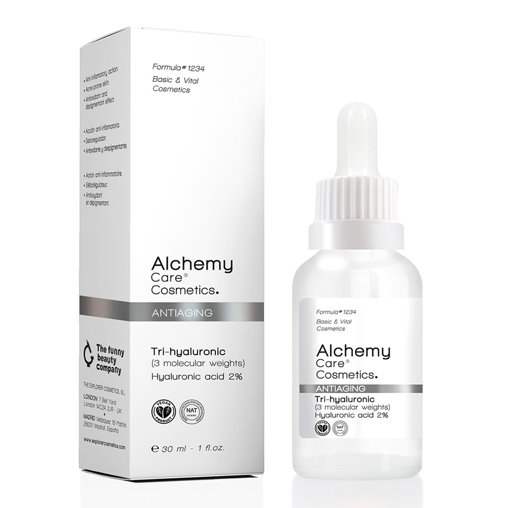 Ser concentrat 2% acid hialuronic Tri-Hyaluronic, 30 ml, Alchemy