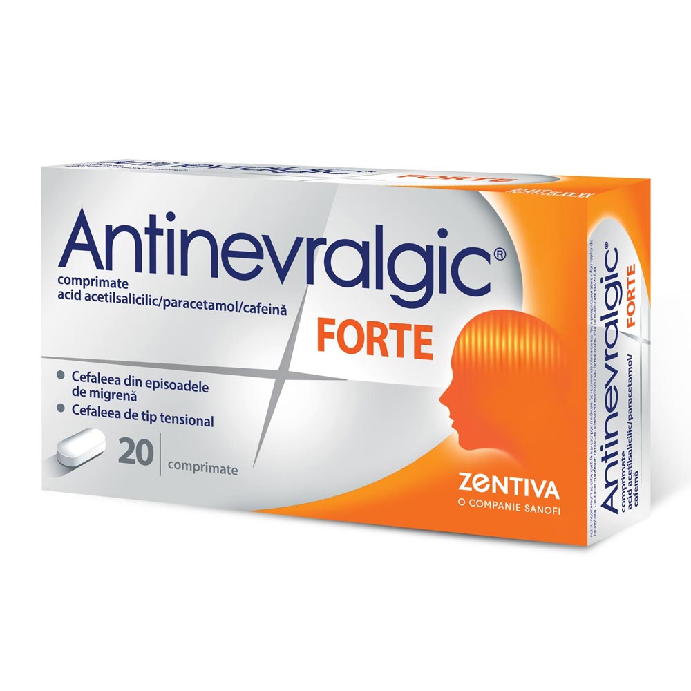 Antinevralgic Forte -comprimate x 20, Sanofi - Pret Avantajos ...