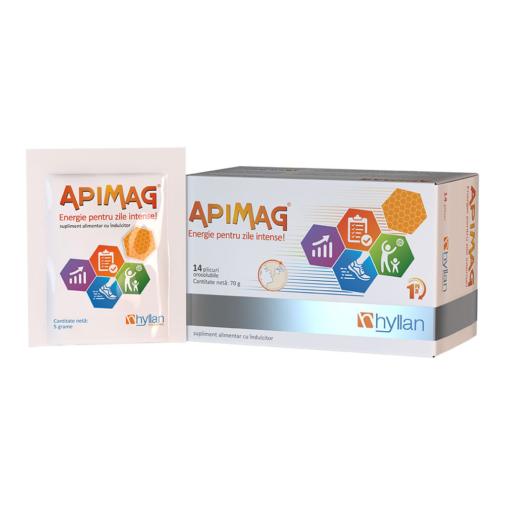Apimag 5g/plic, 14 plicuri, Hyllan