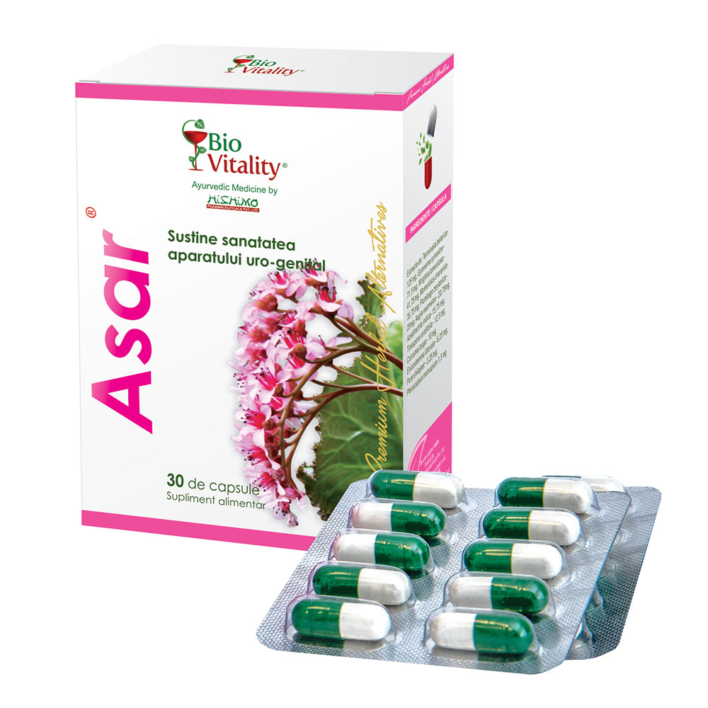 Asar, 30 capsule, Bio Vitality