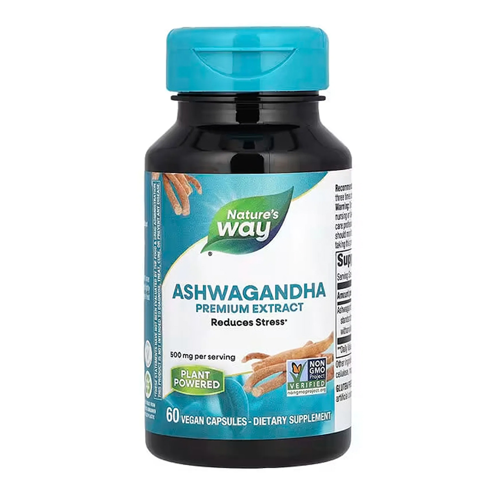 Ashwagandha Standardized 500 mg, 60 capsule, Secom