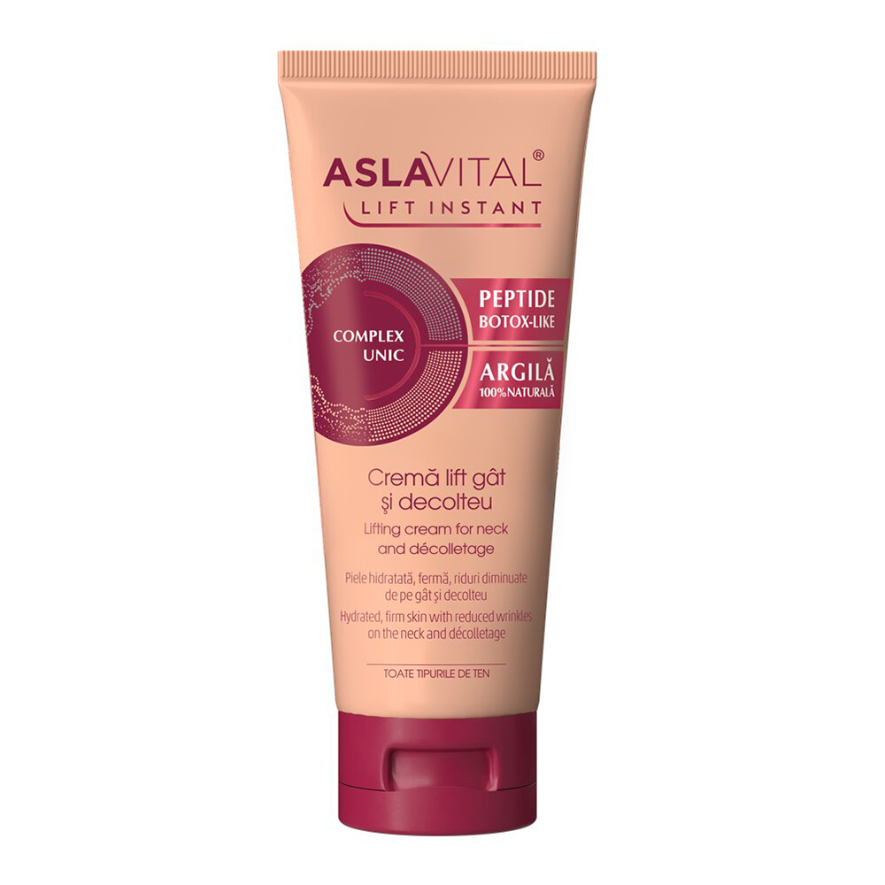 Crema pt Gat si Decolteu Lift Instant, 15ml, Aslavital