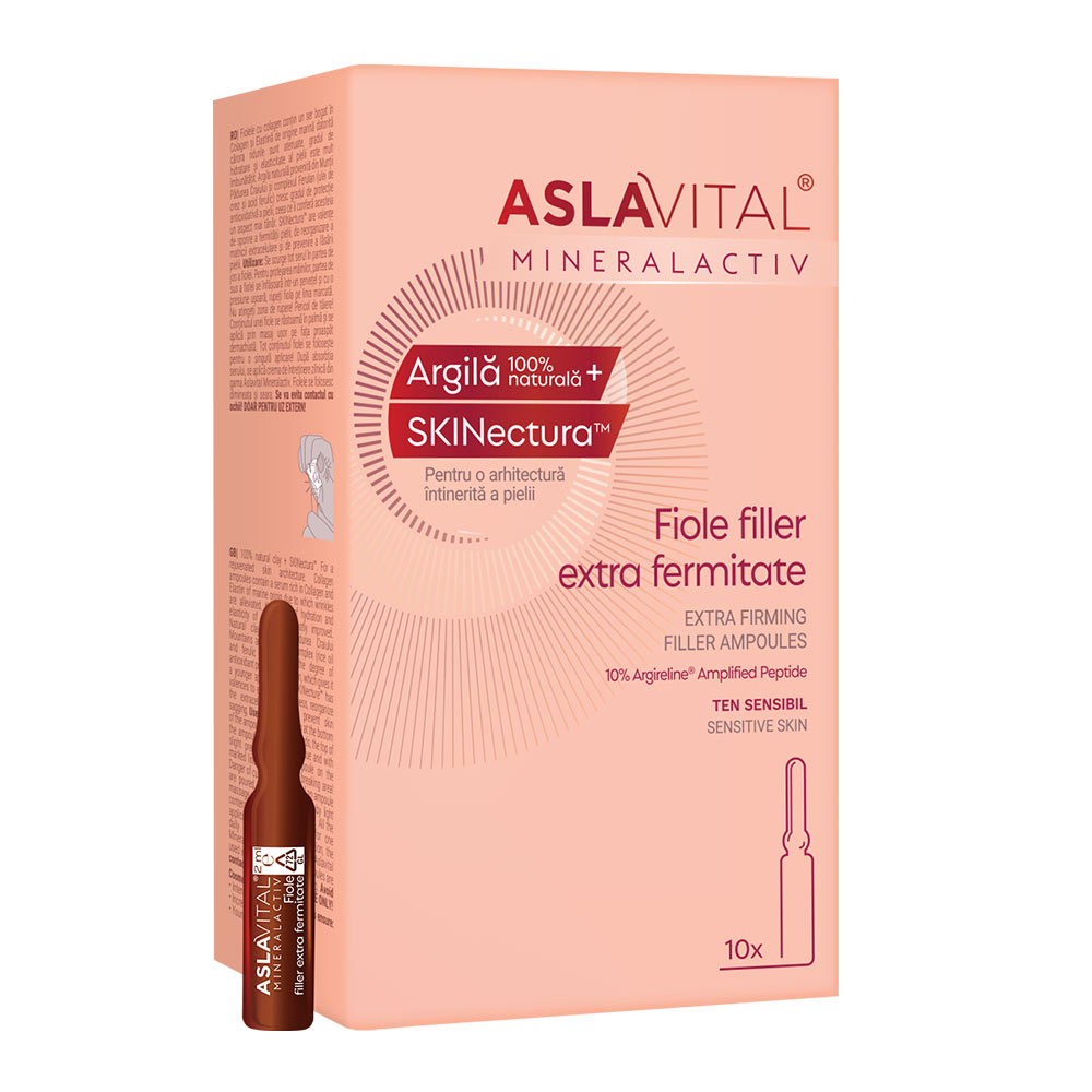 Fiole Filler Extra Fermitate 2ml x 10, Aslavital Mineral Activ