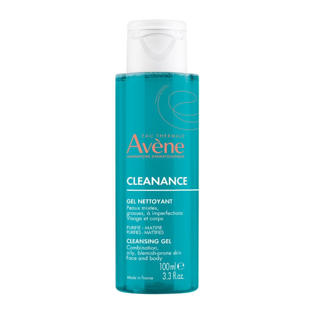 Gel Curatare pentru tenul gras cu tendinta acneica, 100 ml, Avene Cleanance