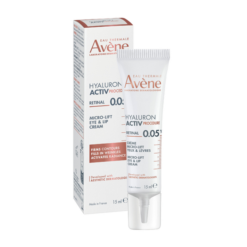 Crema Contur Ochi si Buze Hyaluron Activ Procedure Retinal 0,05%, 15ml, Avene