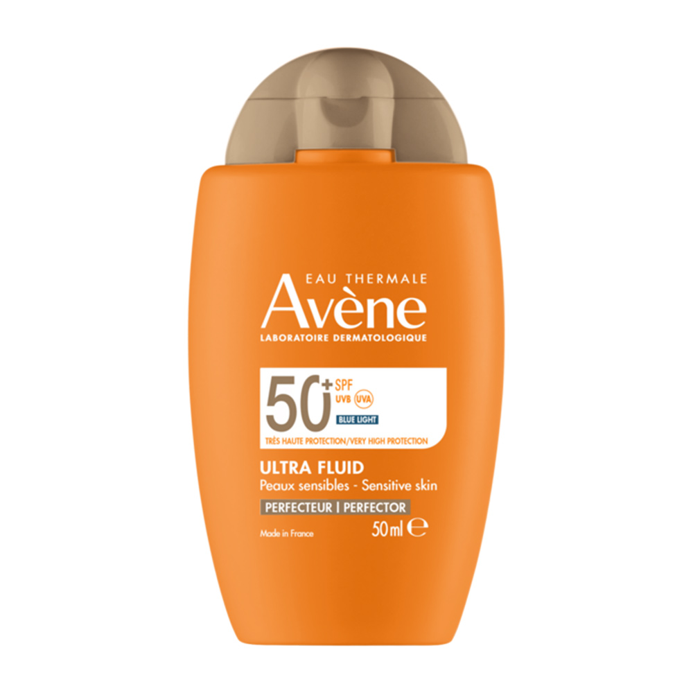 Protectie Solara Ultra Fluid Fata fara Parfum Nuantator SPF50+, 50ml, Avene