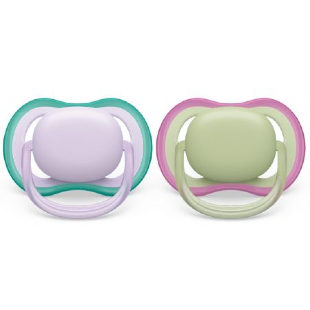 Suzeta Ortodontica Ultra Pacifier Fete 0-6 luni 085/24, 2 buc, Avent Philips