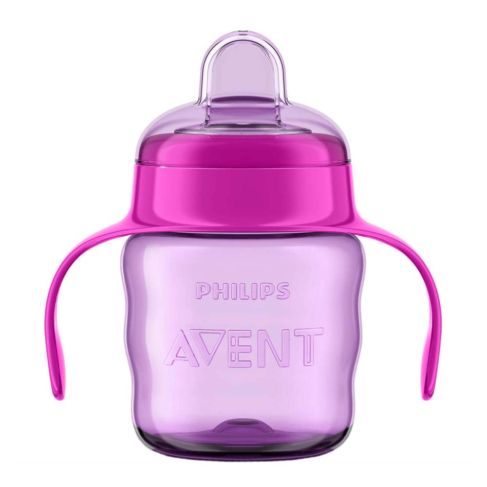 Cana cu Tetina Moale si Manere +6luni, 551/03, 200 ml, Avent Philips
