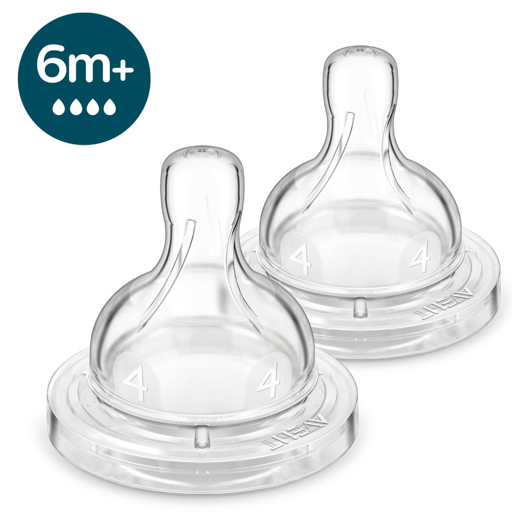 Tetina Classic +6 luni 764/02, 2 buc, Avent Philips