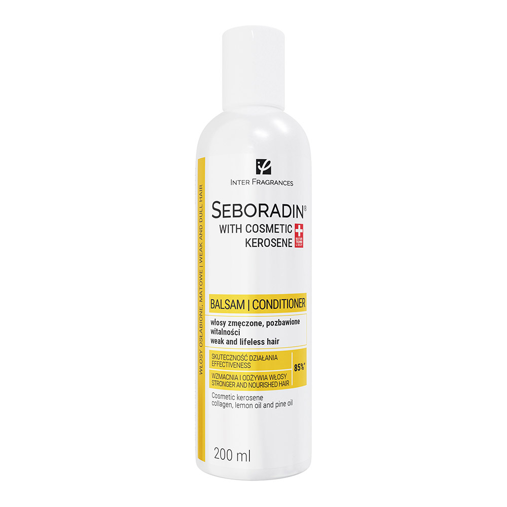 Balsam cu Kerosen Cosmetic pentru par obosit si lipsit de vitalitate, 200 ml, Seboradin