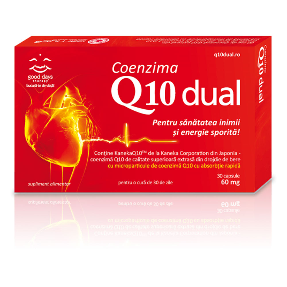 Barney`s Coenzima Q10 Dual 60 mg, 30 capsule