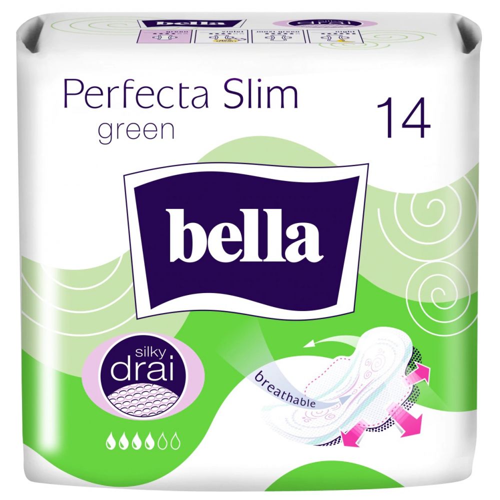 Bella Medica Tampoane Perfecta Green x 14