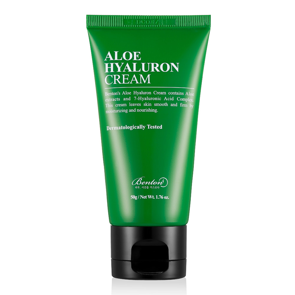 Crema hidratanta cu Aloe Vera si Acid Hialuronic, 50 g, Benton