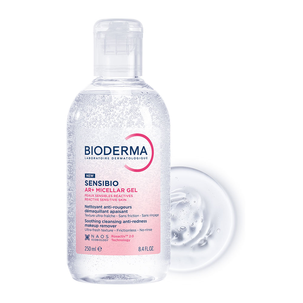 Gel micelar de curatare Sensibio AR+, 250 ml, Bioderma