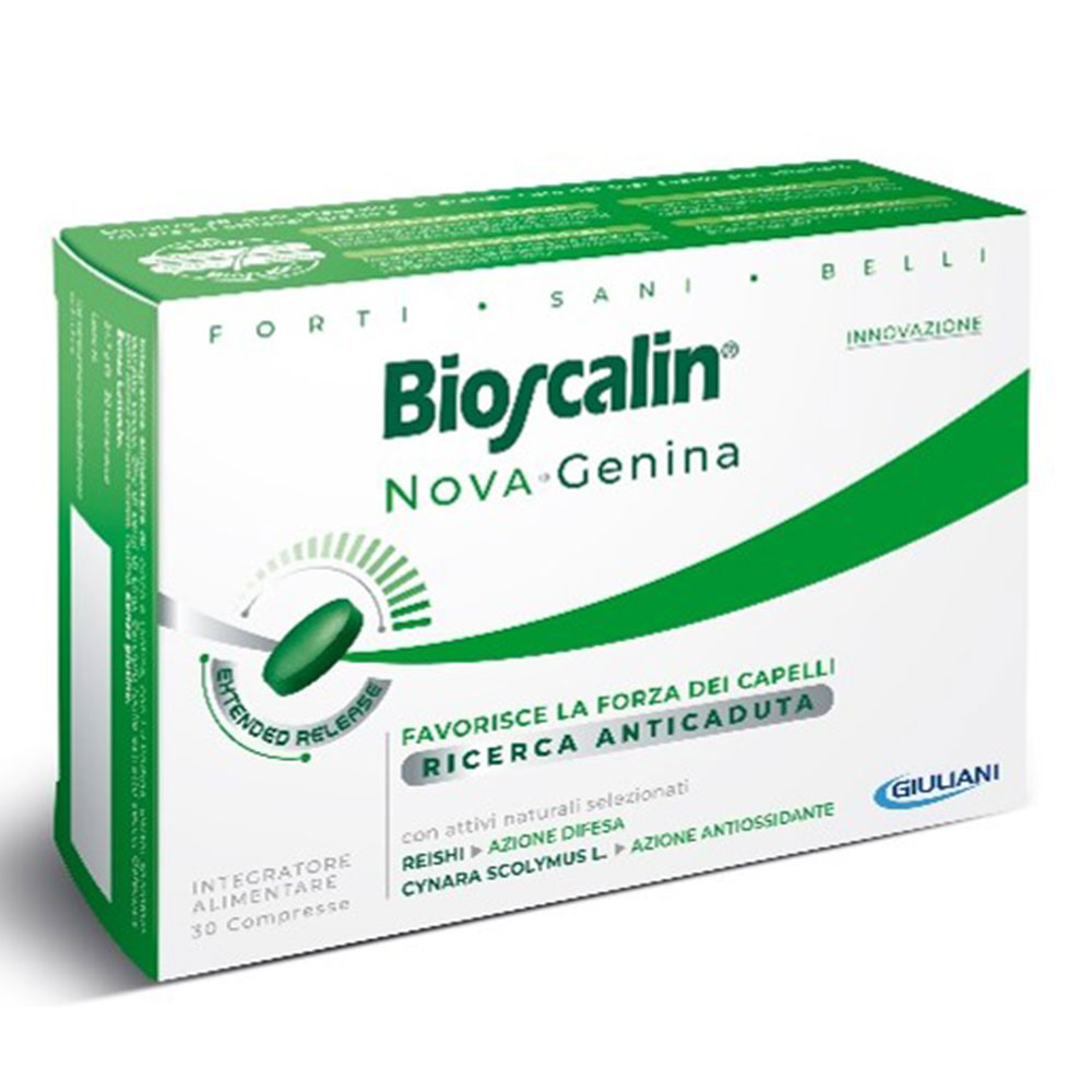 Novagenina impotriva caderii parului, 30 comprimate, Bioscalin