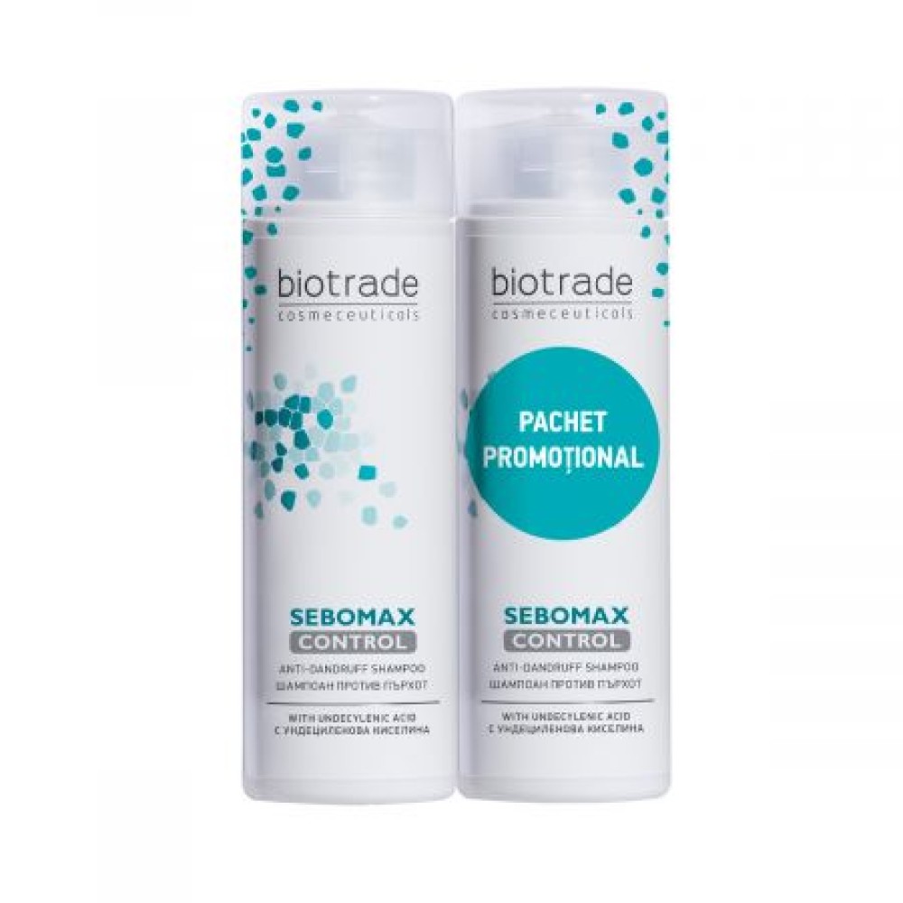 Biotrade Sebomax Sampon Control x 200ml (1+1*50% Reducere)