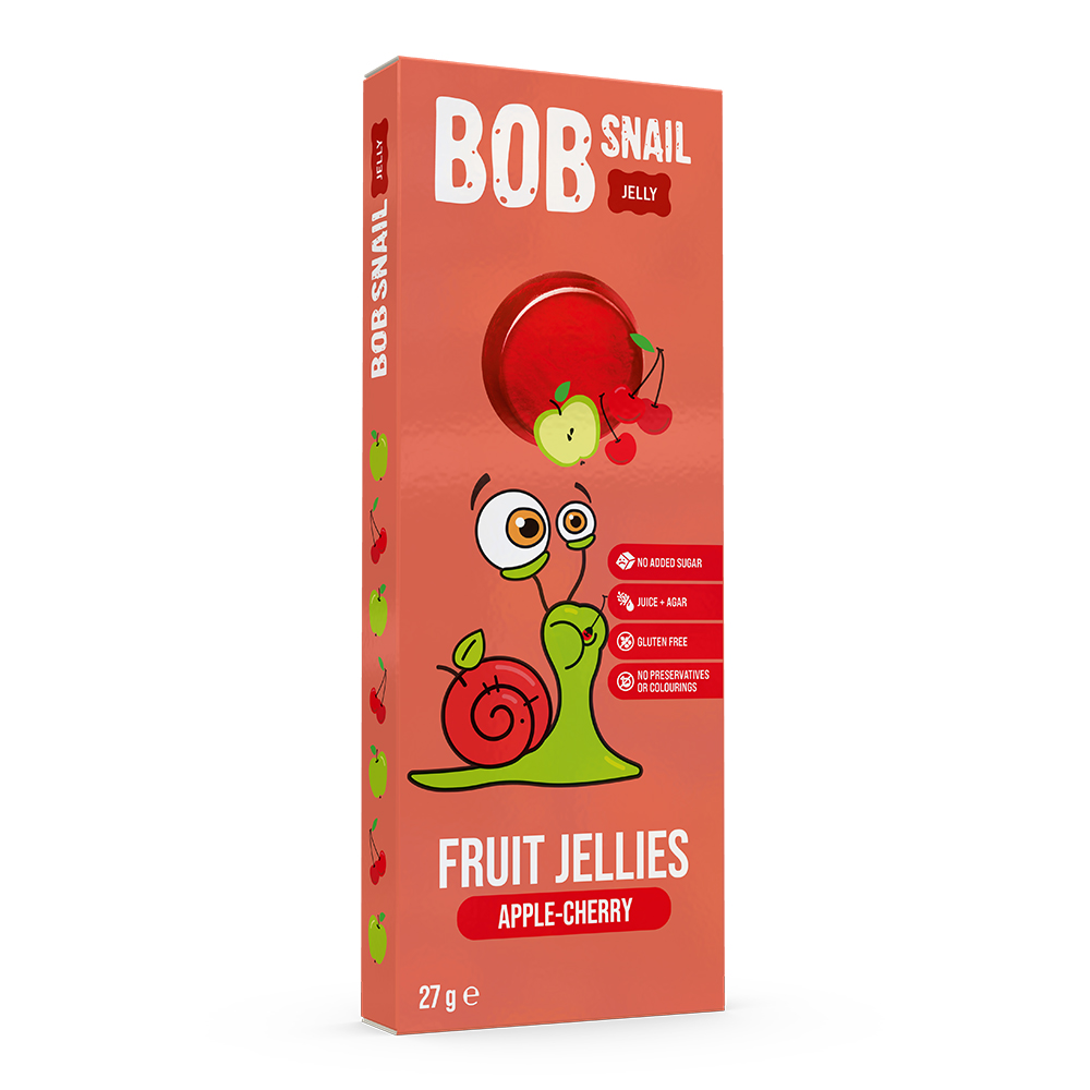 Jeleu Mere si Cirese, 27g, Bob Snail