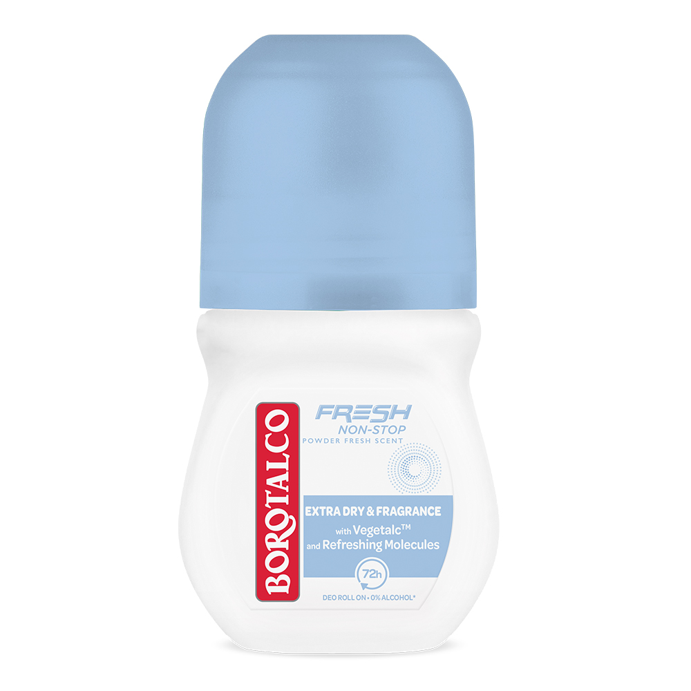 Deodorant Roll-On Fresh Non-Stop, 50ml, Borotalco
