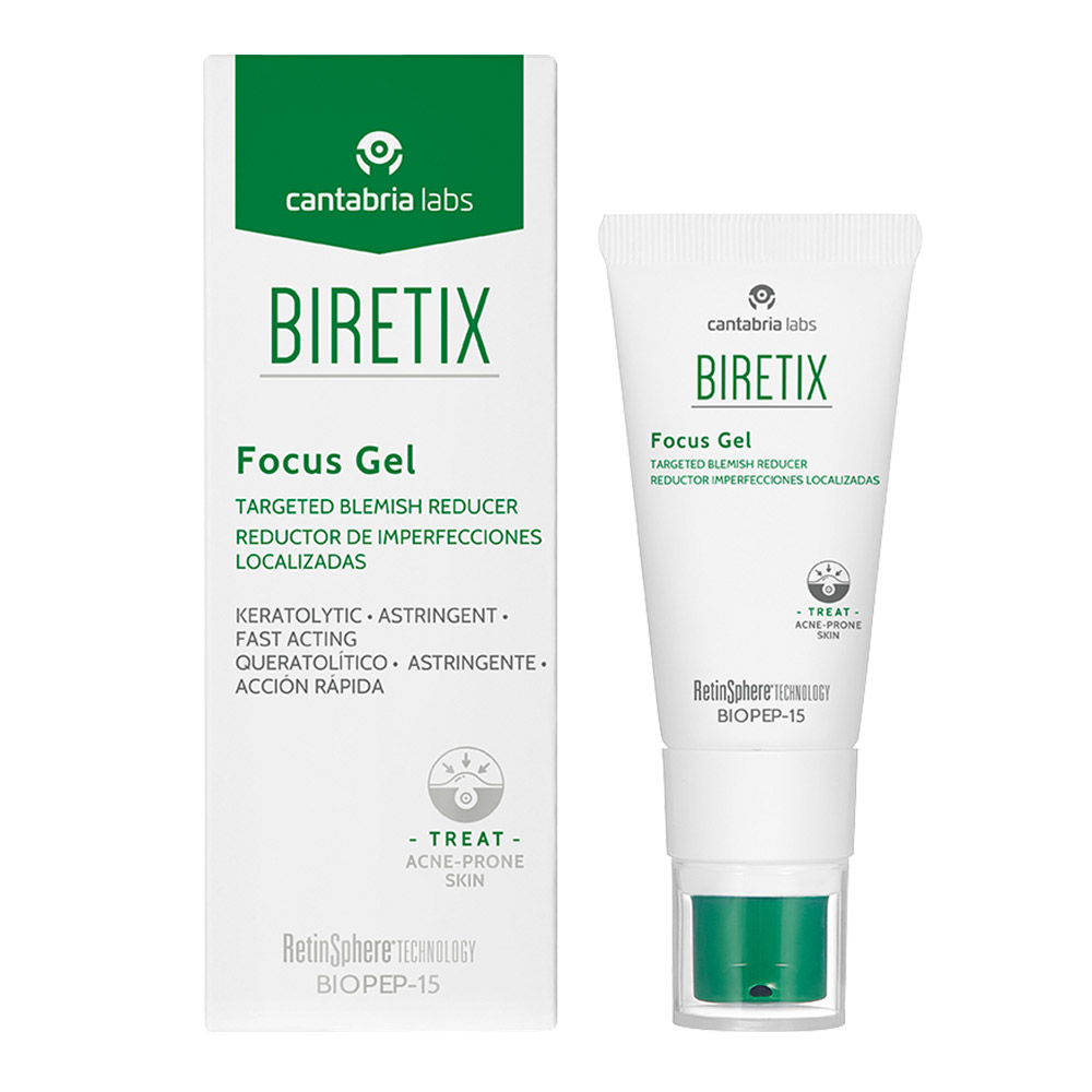 Gel pentru reducerea imperfectiunilor Focus Gel Biretix, 15ml, Cantabria Labs
