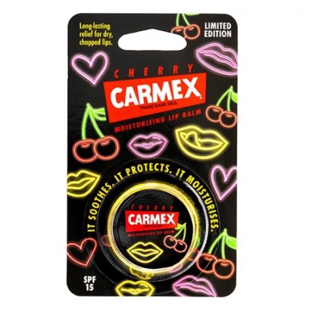 Carmex Balsam Reparator pt Buze Uscate si Crapate SPF 15 Cirese x 17.5g