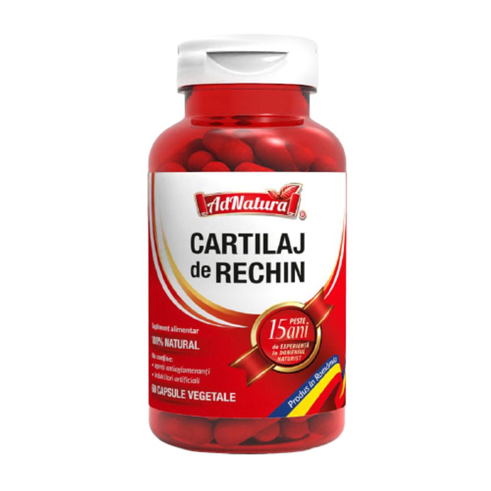 Cartilaj de Rechin, 60 capsule, AdNatura