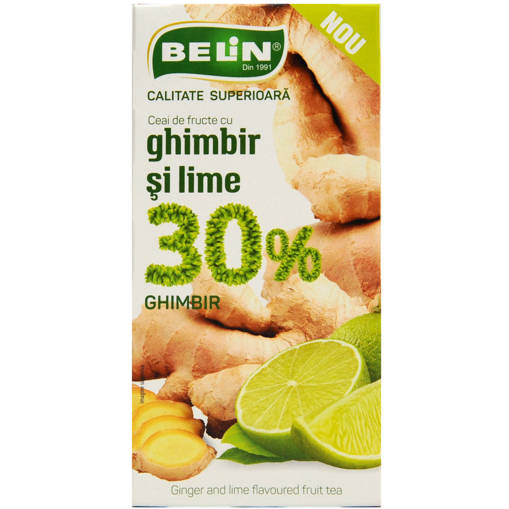 Ceai Belin Ghimbir si Lime -plc. x 20