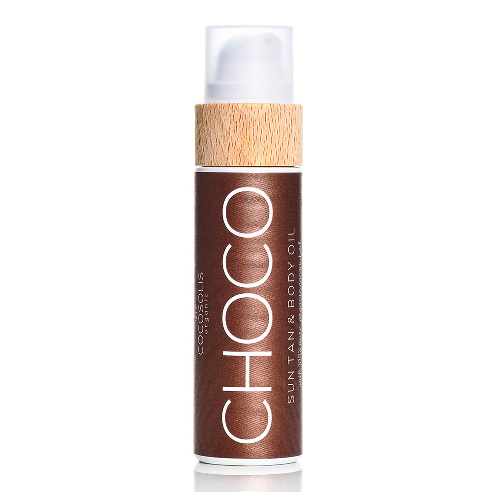 Choco Suntan & Body Oil, 200ml, Cocosolis