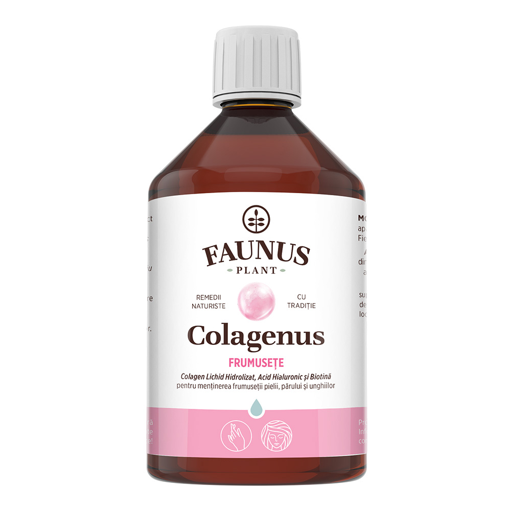 Colagen Lichid pt Piele si Par, 500ml, Faunus Plant