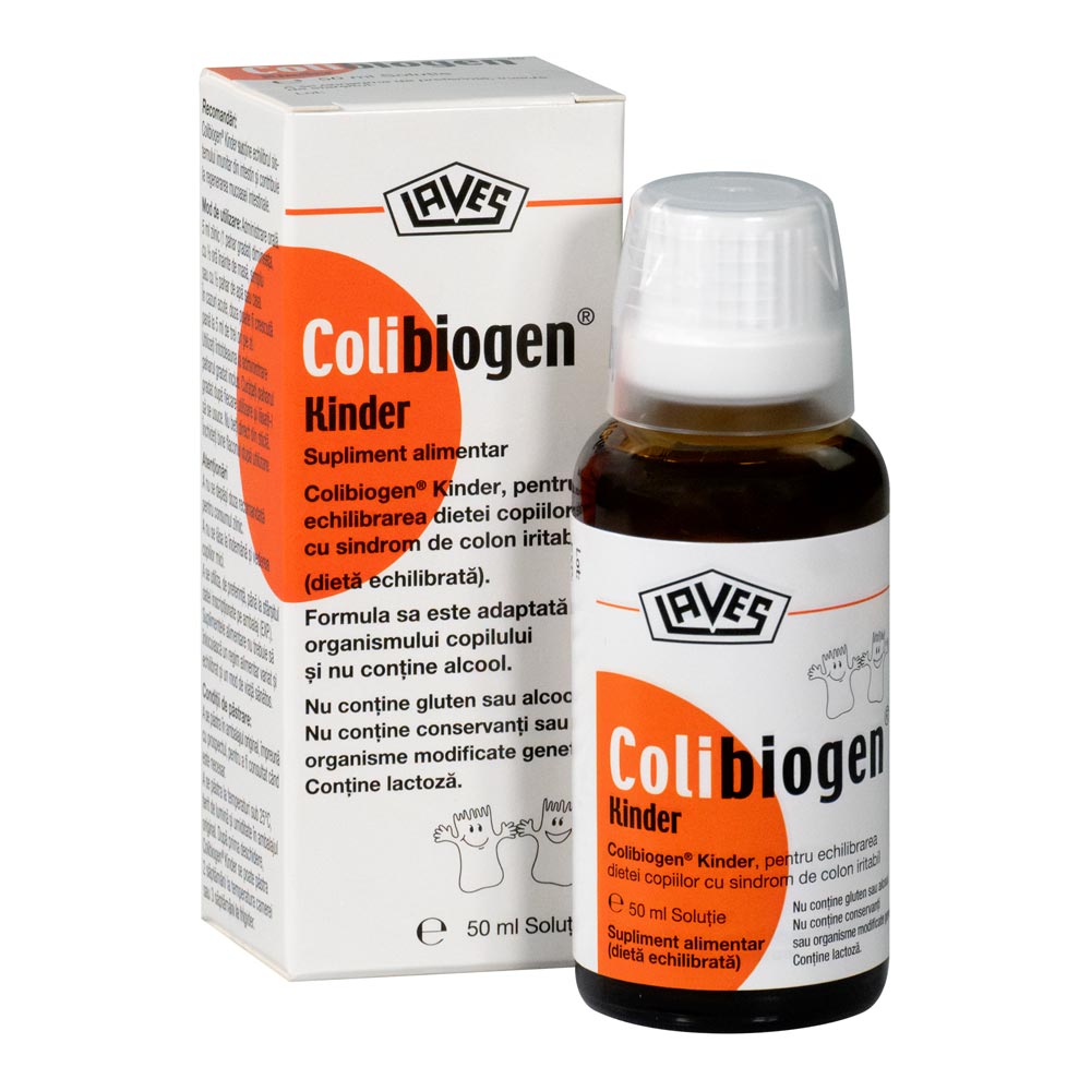 Colibiogen Kinder, solutie orala, 50ml, Laves