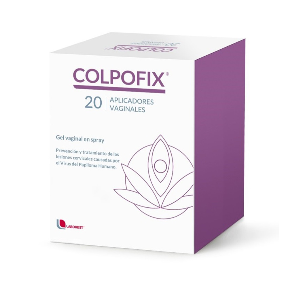 Colpofix Gel Vaginal Spray 20ml, aplicator x 20, Medimow