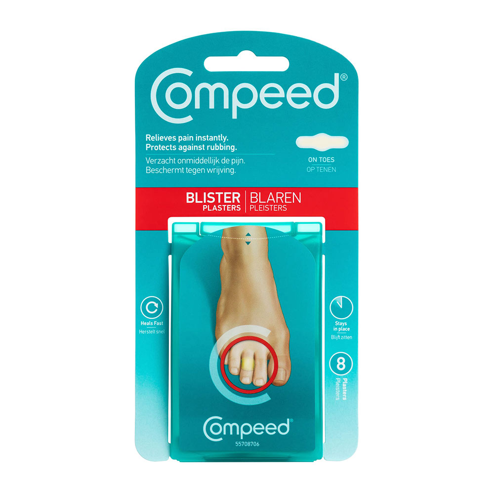 Plasturi Anti-bataturi Interdigitali, 8 buc, Compeed