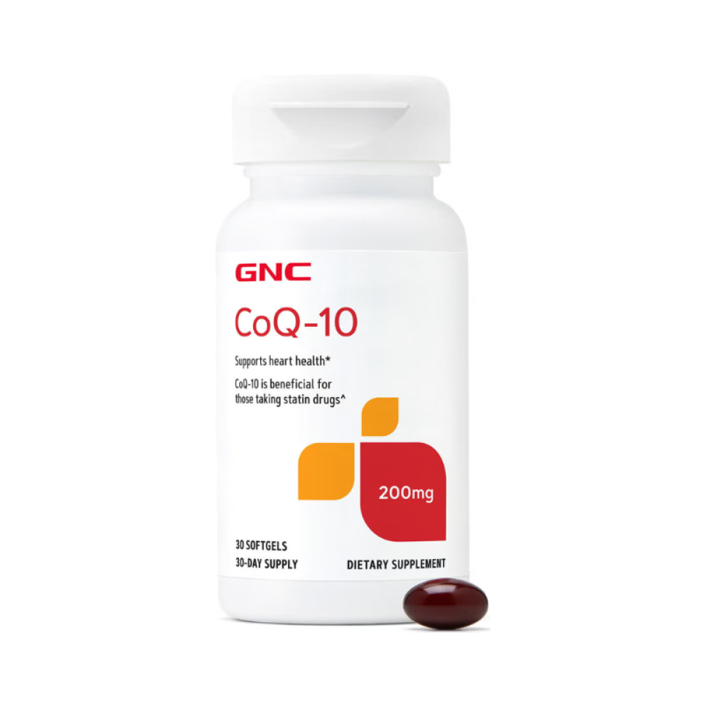 CoQ-10 200mg, 30 capsule vegetale, GNC