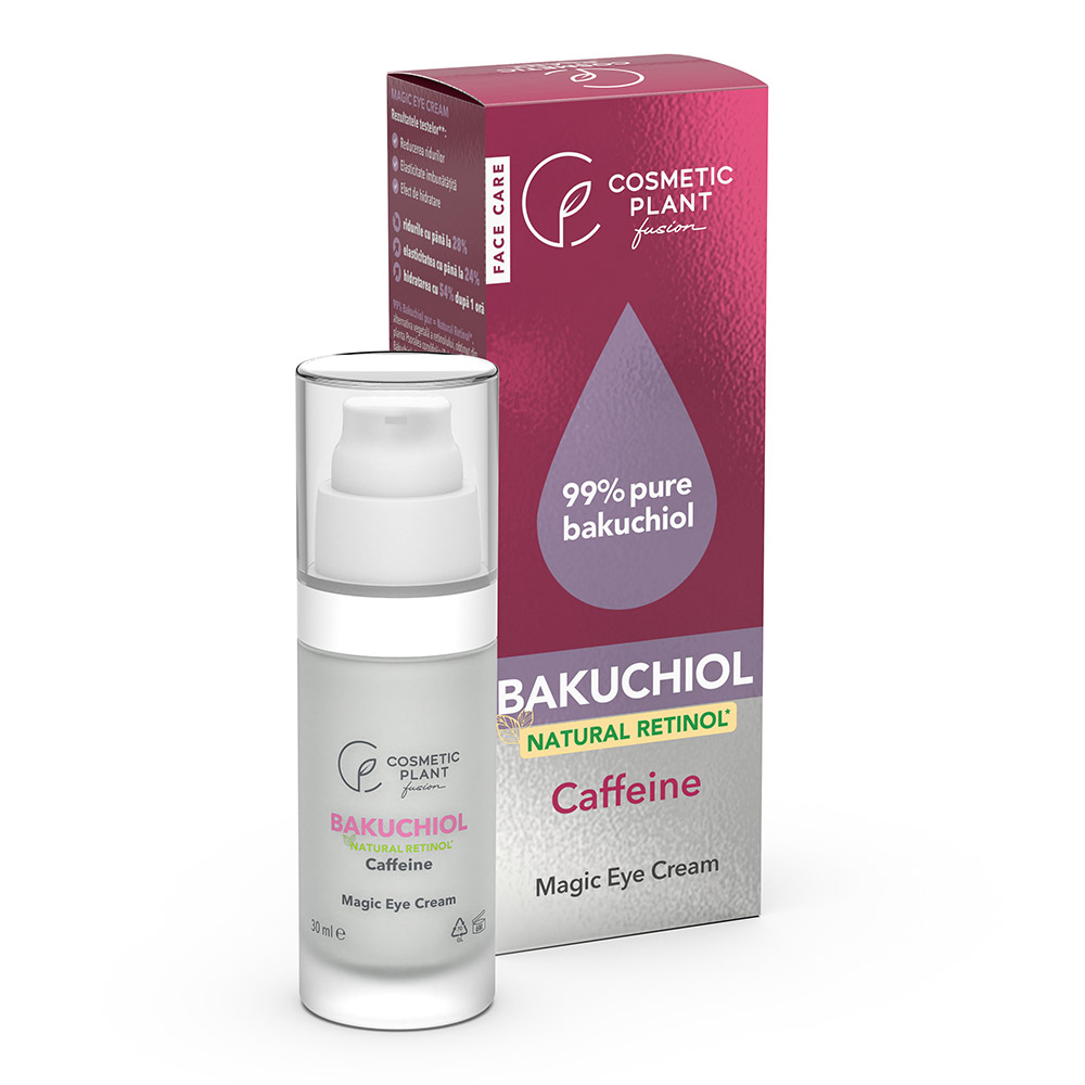Crema pentru conturul ochilor Magic Eye Bakuchiol, 30 ml, Cosmetic Plant