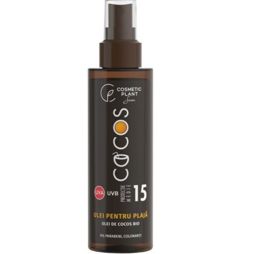 Cosmetic Plant Ulei Plaja Cocos Bio SPF15 x 150 ml