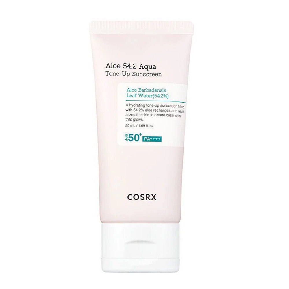 Cosrx Aloe 54.2 Aqua Tone-up Crema Fata SPF50+, 50ml