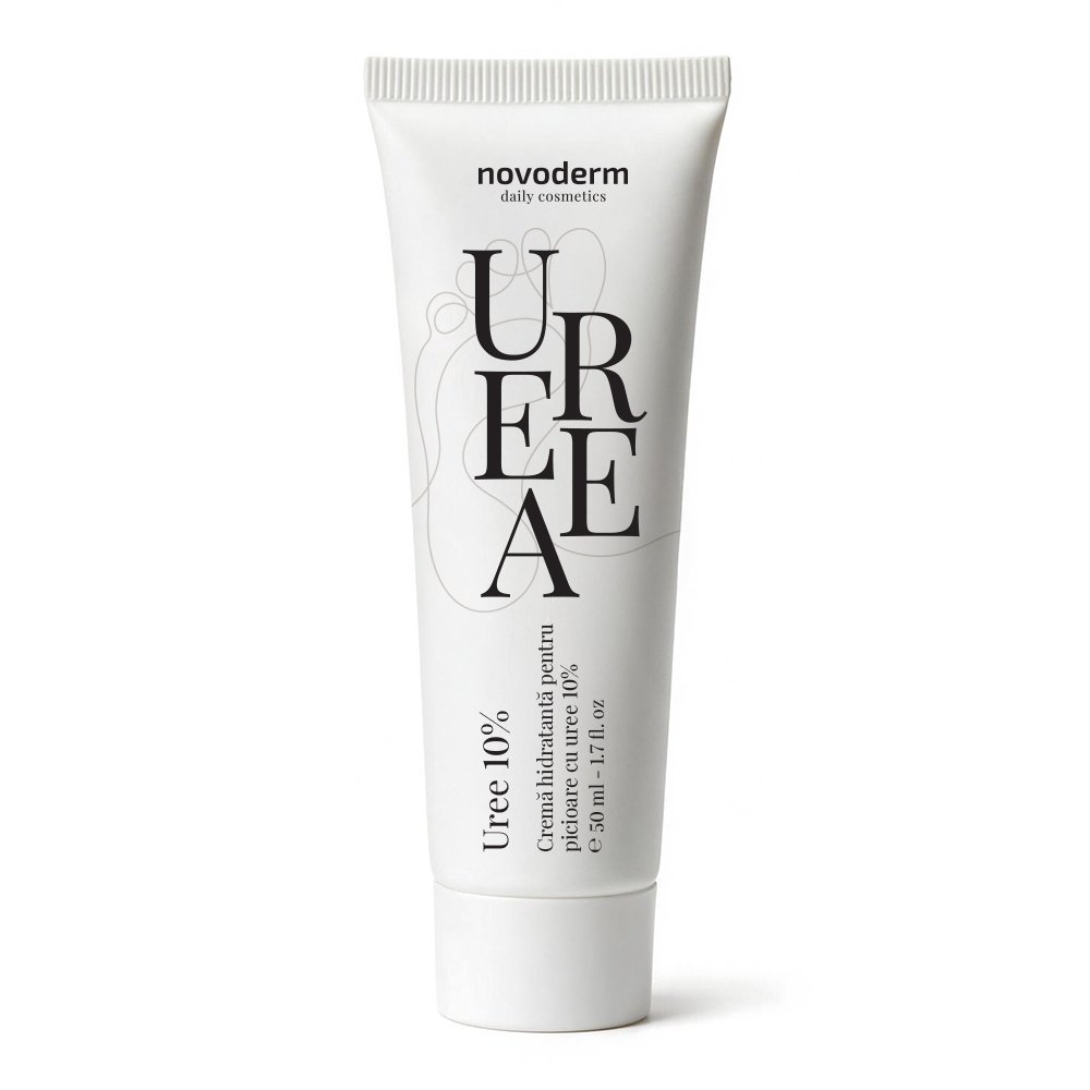 Crema hidratanta picioare Uree 10%, 50ml, Novoderm