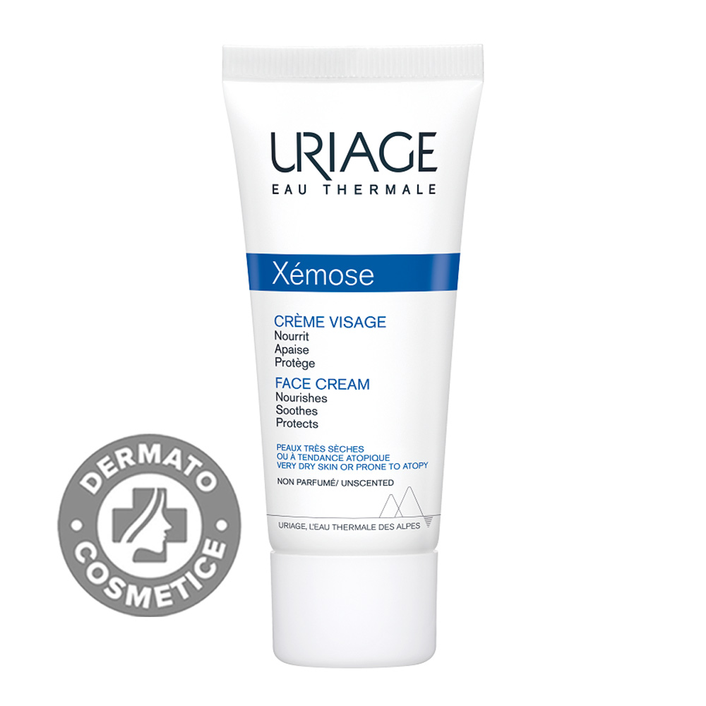 Crema pentru fata hidratanta pentru piele uscata sau atopica Xemose, 40ml, Uriage