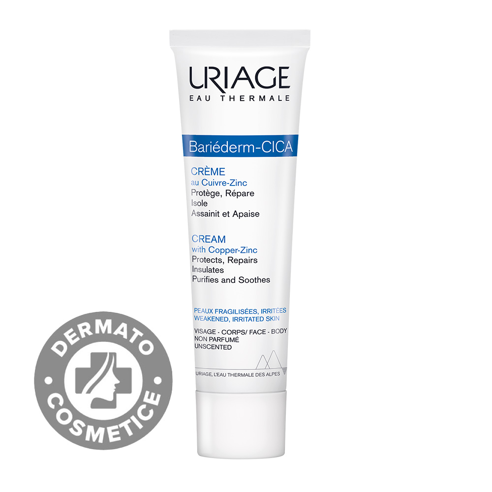 Crema reparatoare Bariederm, 100 ml, Uriage