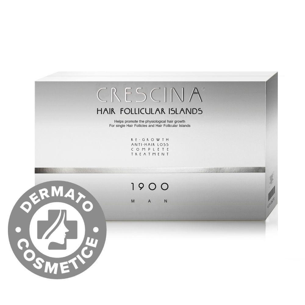 Crescina Follicular Islands 1900 Man -fiole x 10 +10
