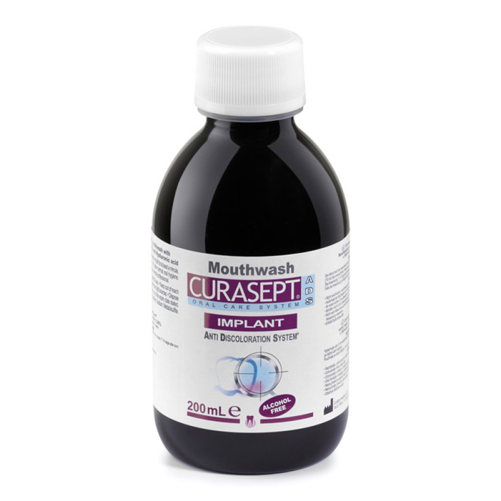 Apa de gura cu clorhexidina 0.20% Implant Curasept, 200 ml, Curaprox