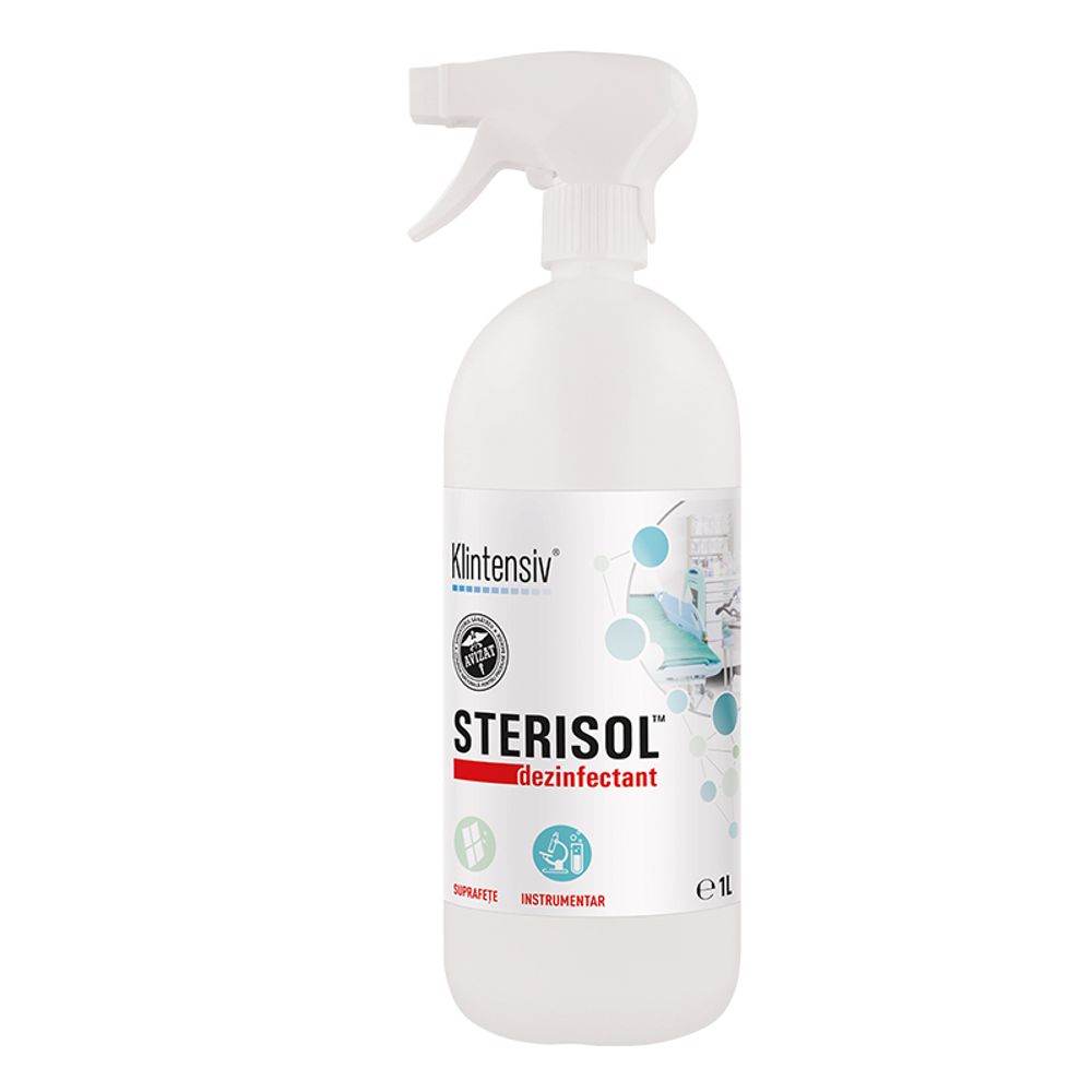 Dezinfectant de nivel inalt RTU Sterisol, 1000 ml, Klintensiv