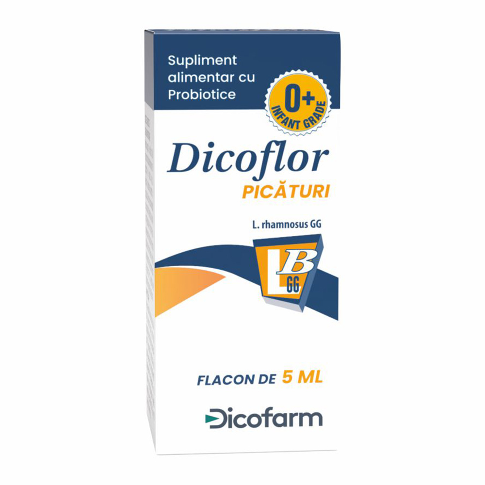 Dicoflor picaturi, 5ml, Unifarm