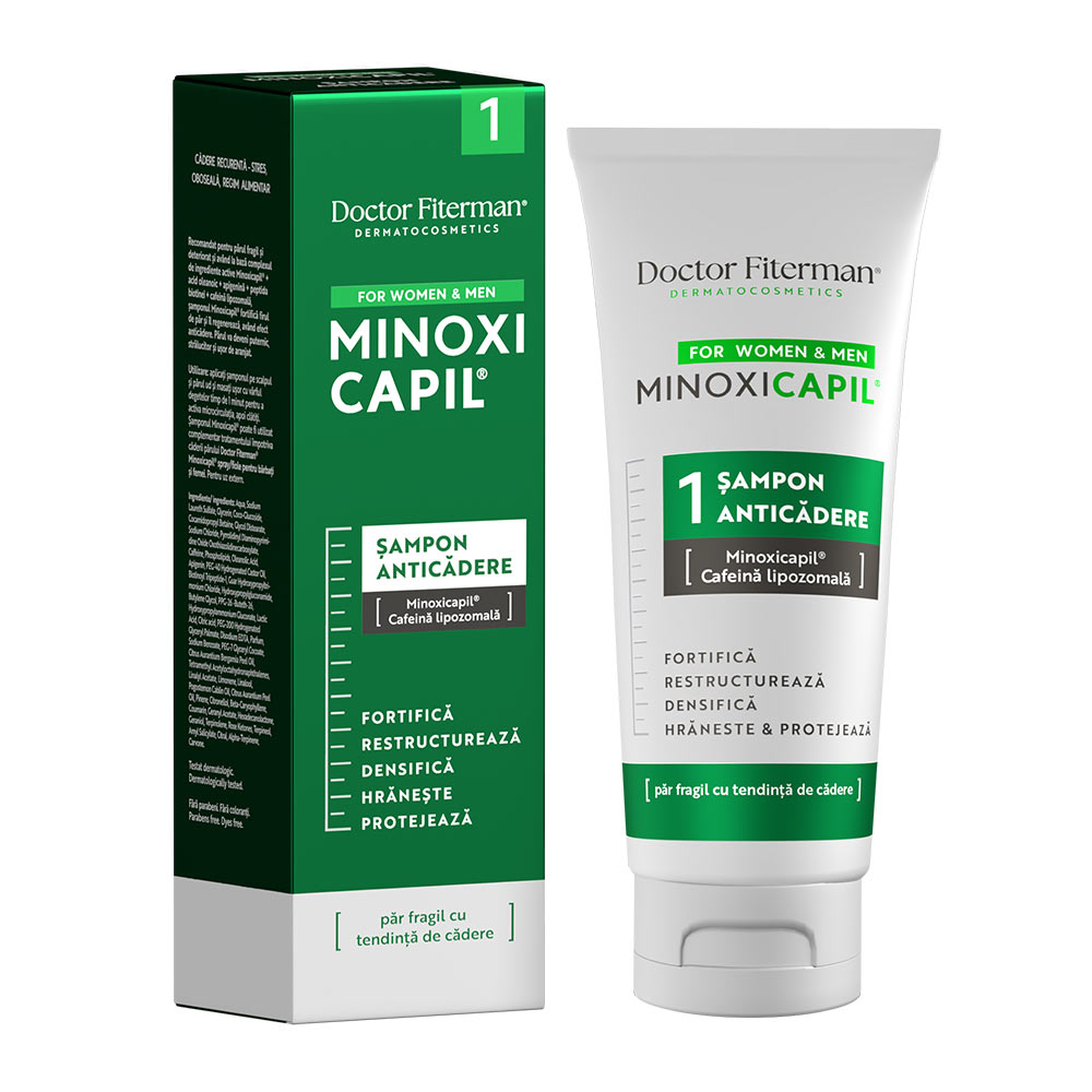 Sampon Anticadere Minoxi Capil, 200 ml, Doctor Fiterman