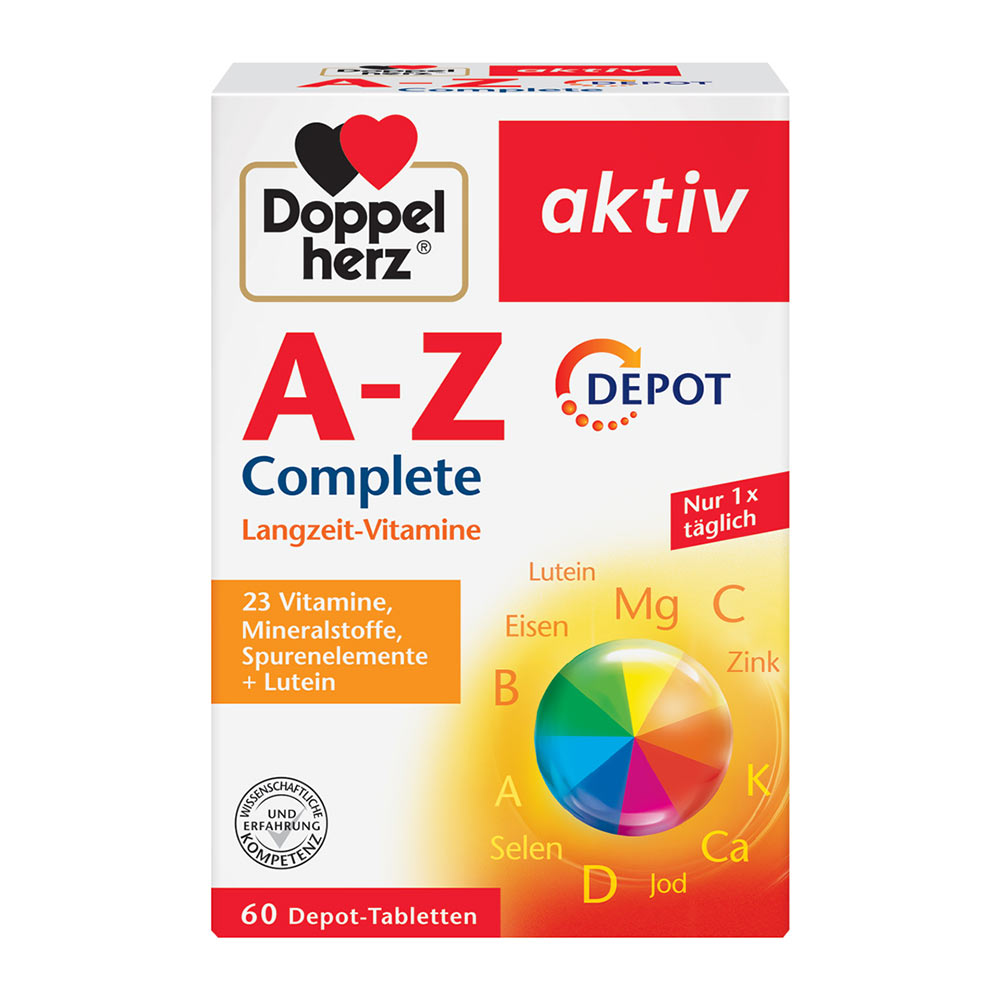 A-Z Depot Luteina, 60 comprimate, Doppel Herz Aktiv